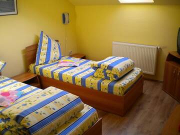 Фото номера Двухместный номер с 2 отдельными кроватями Мотели Motel Dalia г. Джилэу 5